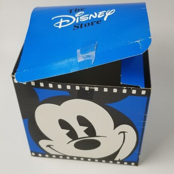 Vintage Walt Disney World Mickey Mouse White MGM Mug Box Brass Bell Lot 3 - Picture 10 of 11